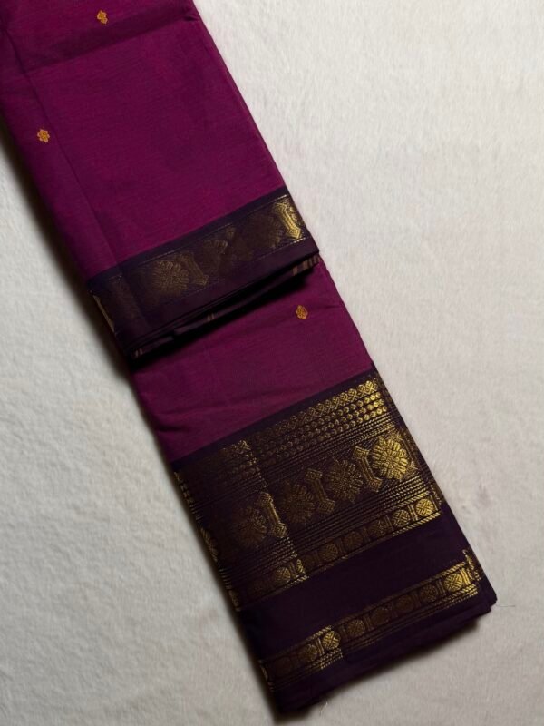 Premium Zari Kanchi Cotton Saree