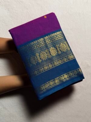 Premium Zari Kanchi Cotton Saree