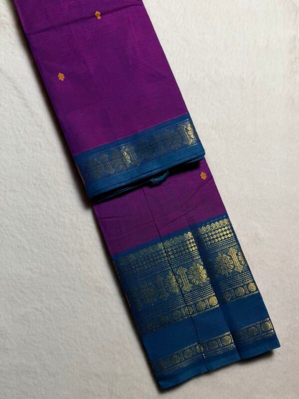 Premium Zari Kanchi Cotton Saree