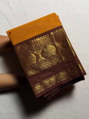 Premium Zari Kanchi Cotton Saree