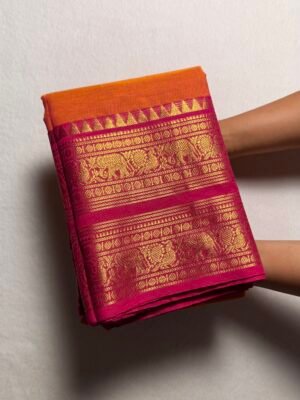 Premium Kanchi Cotton Saree