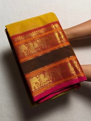 Premium Kanchi Cotton Saree