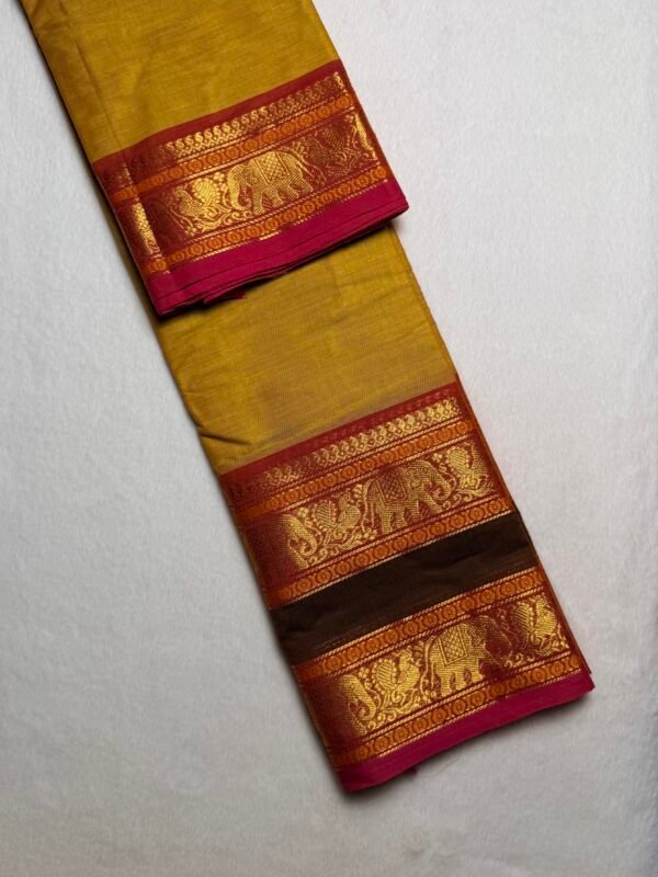 Premium Kanchi Cotton Saree