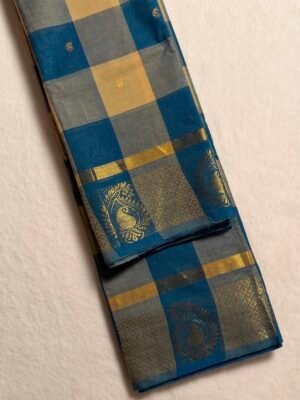 Madras Checks Premium Kanchi Cotton Saree